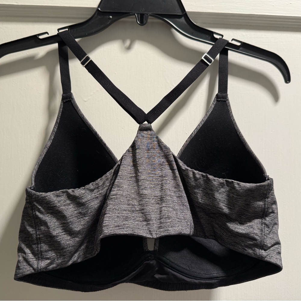 Adore Me Charcoal Sports Bra - Picture 2 of 2
